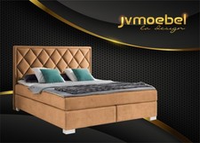 Letto Boxspring Lusso Tessuto