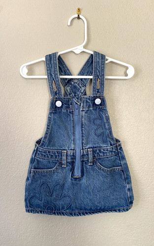 Vecchio vestito denim - , bambino