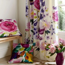 Coppia di tende foderate