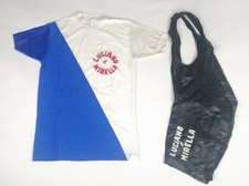 Vintage NOS ciclismo Cycling maglia Jersey completo body 3 M Luciano e Mirella 