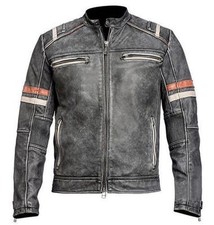 Giacca Uomo Vintage Moto Cafe