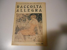 RACCOLTA ALLEGRA CRI CRI