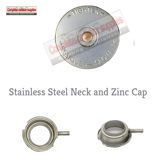 68mm inox radiatore - collo, e