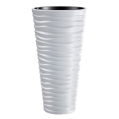 Vaso con inserto - sand, slim