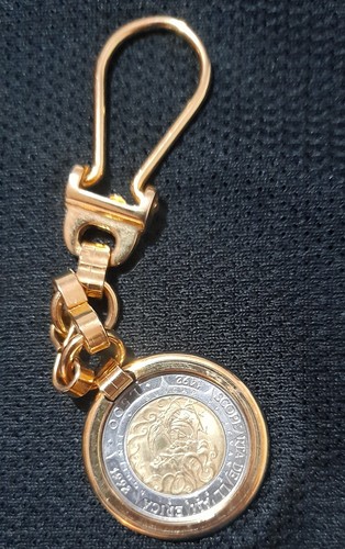 Portachiavi con moneta - da, 500