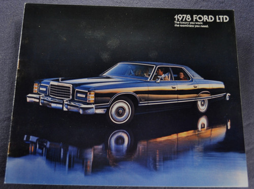 Ford ltd 1978 brochure landau - ltd,