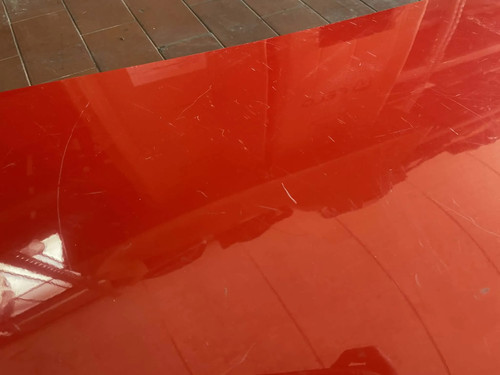 Cofano anteriore arancione - cofano, /
