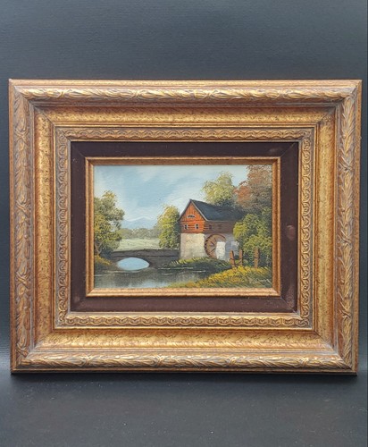 Vintage oil painting - vintage,