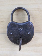 antico LUCCHETTO IN FERRO