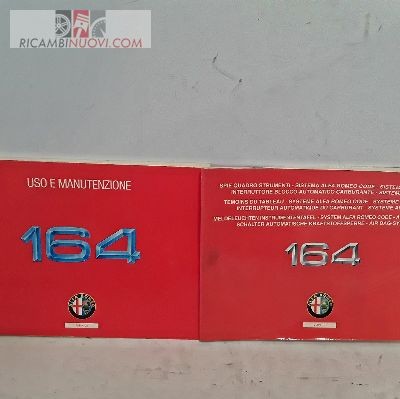 Lotto manuali originali alfa - manuali,
