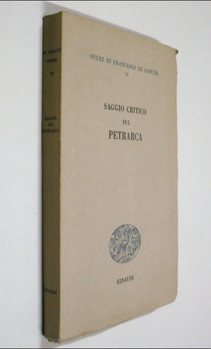 Sanctis saggio critico - de, sul
