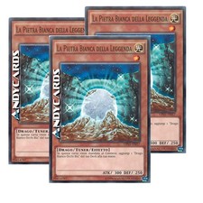 LA PIETRA BIANCA DELLA LEGGENDA 3x • Comune • OP01 IT017 • Unl • Yugioh!