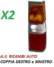 COPPIA STOP POSTERIORE FANALI FANALINO SX DX NISSAN TERRANO DAL 1986 A 1992 WD21