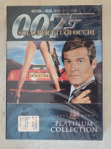 Dvd sealed james bond - sealed, platinum
