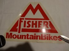 Adesivo NOS Fisher MountainBikes ciclismo vintage adesivo decalcomania
