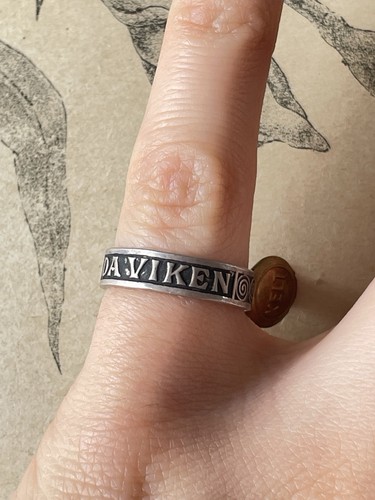 Bague argent viken - en,