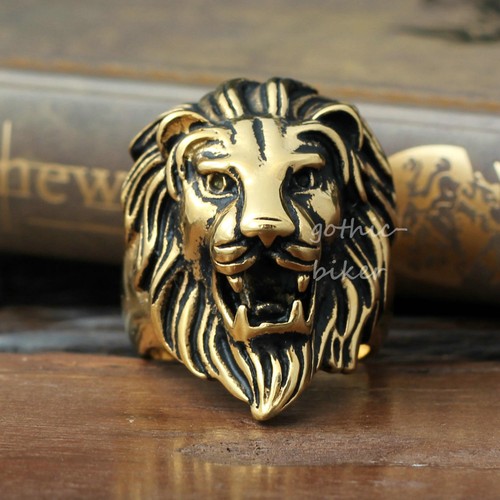 Anello biker uomo testa - , di