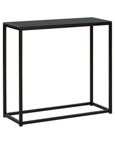 Tavolino consolle nero delano - nero,