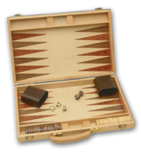 Backgammon legno massello - backgammon, in