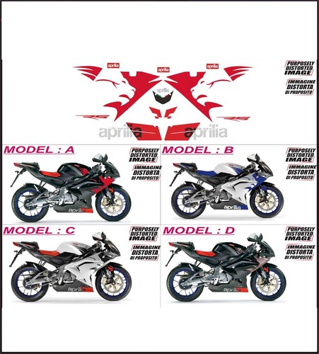 Adesivi 125 2006 kit - adesivi, rs