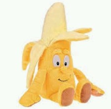 Peluche banana vitamini coop