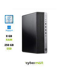 HP EliteDesk 800 G3 SFF - Intel i5-6500@3,20GHz - 8GB RAM - 250GB SSD - GRADO A-