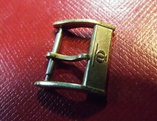 BAUME ET MERCIER - VINTAGE '70 BUCKLE 14 mm INSIDE YELLOW GOLD COLOR -SWISS MADE