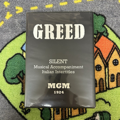Very rare greed dvd - (1924),