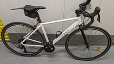 bici da corsa bianca donna xs Triban Decathlon, ottime condizioni, portaborracci