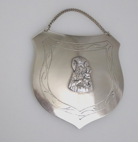 Madonna con bambino argento - con,