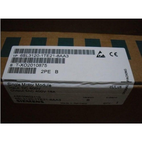 New siemens 6sl3 - new,