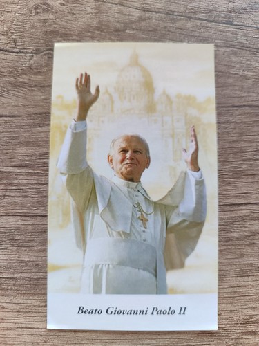 Giovanni paolo holy card - paolo,