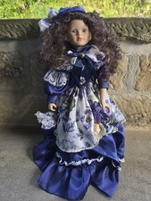 Bambola Vintage Ceramica 50 Cm