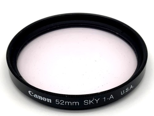 Filtro canon skylight 52mm - filtro,