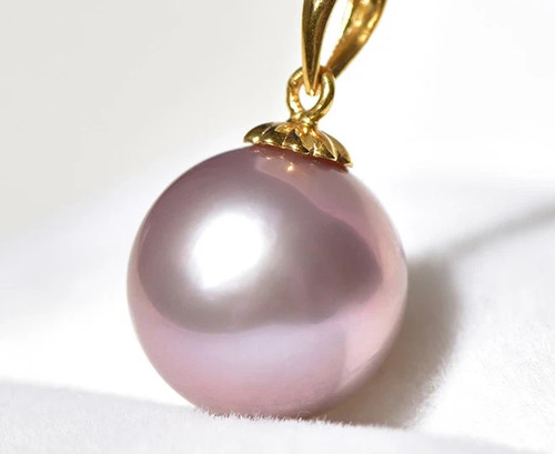 Enorme collana ciondolo perle - collana,