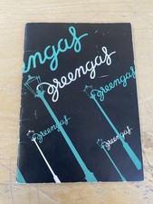 Manuale norme per l’uso delle cucine Greengas Vintage epoca collezione