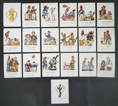 Jacques brouillet cartes - 19,