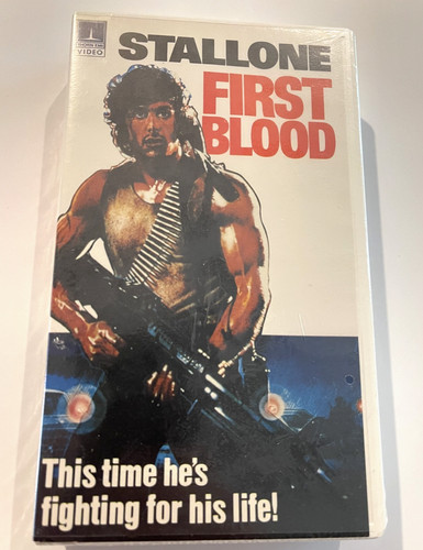 First blood rambo vhs - blood, thorn