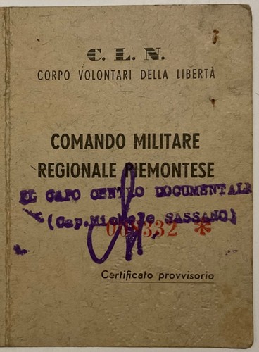 Partigiani cvl corpo - partigiani, volontari