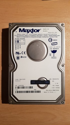 Disco rigido maxtor max line - disco,