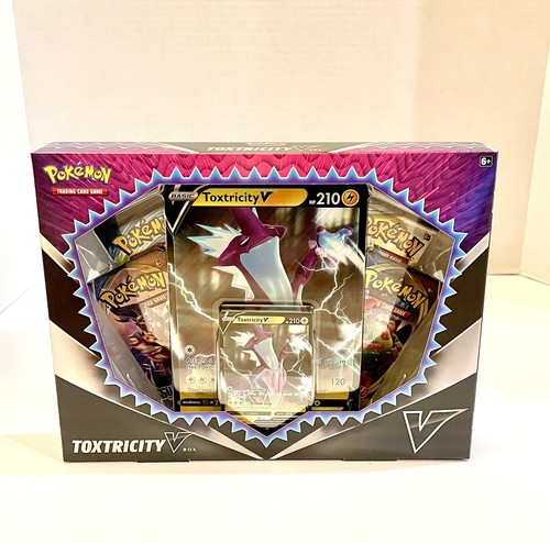 Pokemon tcg toxtricity box - v,
