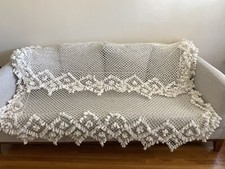 Copriletto Vintage Macramè