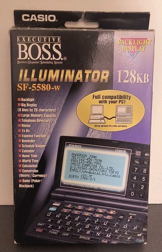 Nos casio 5580 boss - nos, sf-5580-w