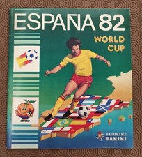 ALBUM FIGURINE PANINI "ESPANA 82" INCOMPLETO CON CEDOLINI  OTTIME CONDIZIONI
