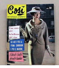 Così - Una cura per la bellezza del viso [Rivista, N.16 - 20 aprile 1958]