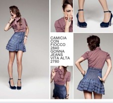 DENNY ROSE GONNA jeans vita