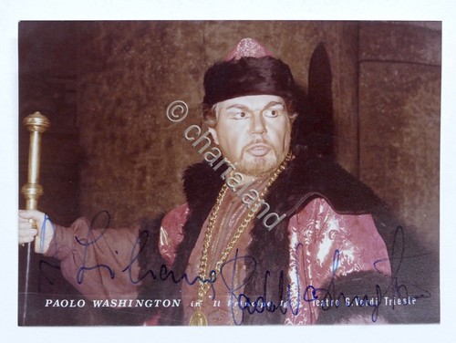 Musica lirica autografo del - lirica,