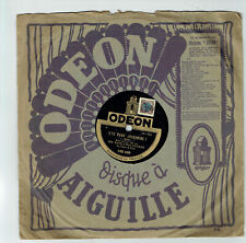 78 Giri 25cm M. Bach & Henri Laverne Fumetto Dischi C 'Povero' Josephine -odeon