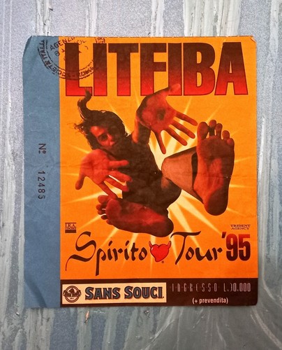 Biglietto ticket litfiba - biglietto,