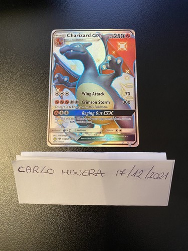 Carte pokemon charizard gx - carte,